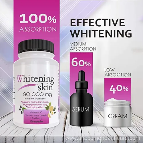 OEM Private Label Skin Whitening Glutathione Capsules
